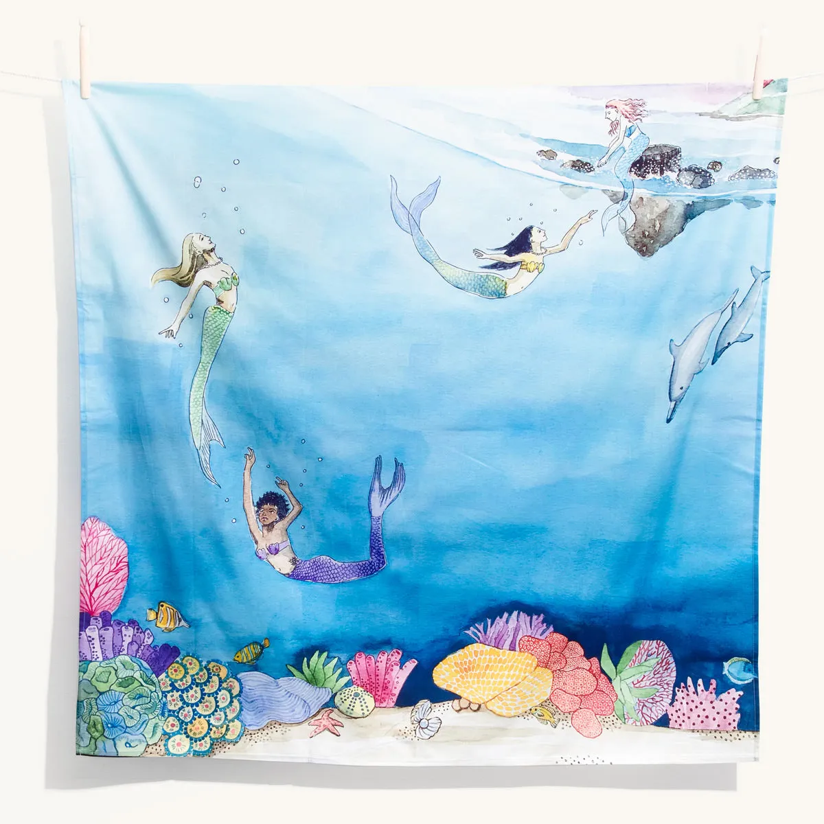 Wondercloths Play Cloth - Tales of Mermaids